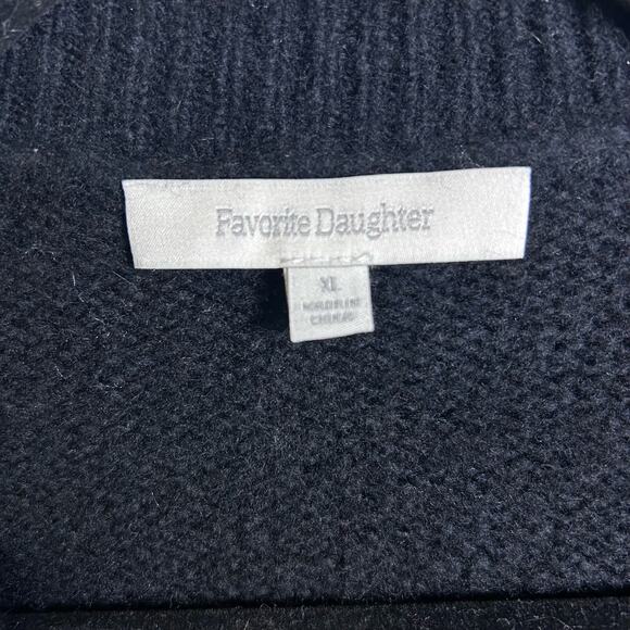 Favorite Daughter cardigan XL chunky cashmere oversized cable knit fisherman - Picture 12 of 16